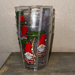 NWT Set of 4 Gnome Cups by Real Simple